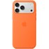 Coque Apple en silicone avec MagSafe pour iPhone 17 Pro Max - Orange