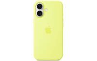 Coque Apple en silicone avec MagSafe pour iPhone 17 - Jaune fluo