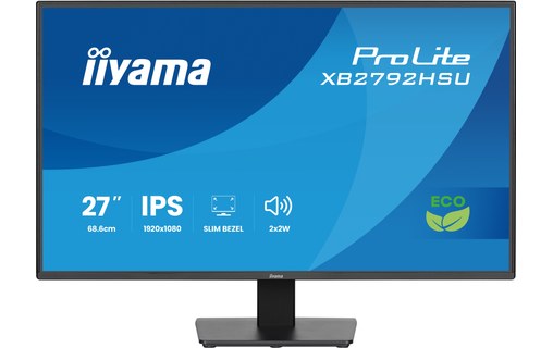 Écran 27" iiyama ProLite X2792HSU-B1 - 120 Hz