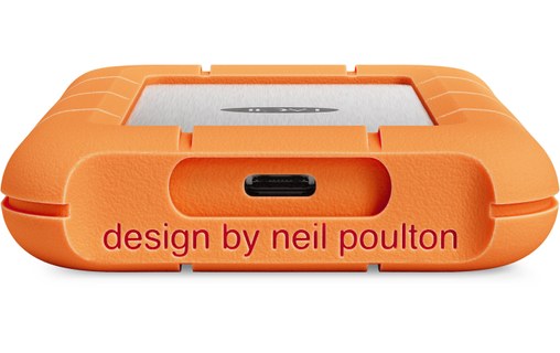 LaCie Rugged SSD4 1 To - Orange - SSD externe Thunderbolt 5