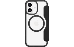 Étui à rabat MagSafe pour iPhone 17 - OtterBox React - Noire transparent