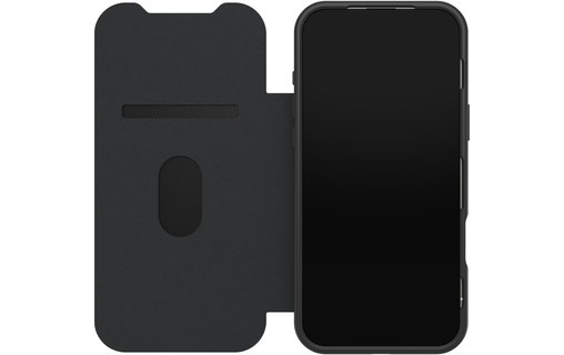 Étui à rabat MagSafe pour iPhone 17 Pro Max - OtterBox React - Noire transparent