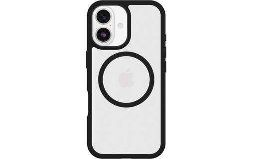Coque MagSafe pour iPhone 17 - OtterBox React - Noire transparent