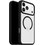 Coque MagSafe pour iPhone 17 Pro Max - OtterBox React - Noire transparent