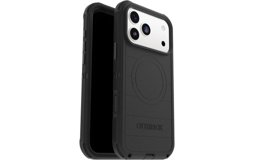 Coque MagSafe pour iPhone 17 Pro Max - OtterBox Defender Pro - Noire