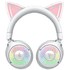 Casque gaming sans fil Razer Kraken Kitty V3 Pro, Blanc - Bluetooth