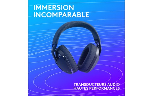 Casque gaming Logitech G321 Lightspeed, Noir