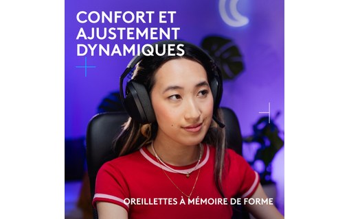 Casque gaming Logitech G321 Lightspeed, Noir