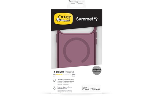 Coque MagSafe pour iPhone 17 Pro Max - OtterBox Symmetry - Rhapsody