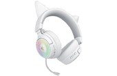 Casque gaming sans fil Razer Kraken Kitty V3 Pro, Blanc - Bluetooth