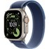 Apple Watch Ultra 3 Titane - Boucle Trail Bleue - M/L