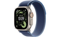 Apple Watch Ultra 3 Titane - Boucle Trail Bleue - M/L