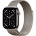 Apple Watch 11 - Titane naturel 42 mm - Bracelet Milanais - Taille unique