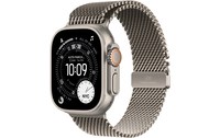 Apple Watch Ultra 3 Titane - Bracelet Milanais en titane - M