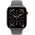 Apple Watch 11 - Titane naturel 46 mm - Bracelet Sport Gris - S/M