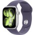 Apple Watch 11 - Aluminium Argent 42 mm - Bracelet Sport Violet - M/L