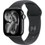 Apple Watch 11 - Aluminium Noir 42 mm - Bracelet Sport Noir - S/M