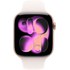 Apple Watch 11 Cellular - Aluminium Or rose 46 mm - Bracelet Sport Rose - M/L