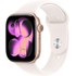 Apple Watch 11 Cellular - Aluminium Or rose 46 mm - Bracelet Sport Rose - M/L