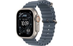 Apple Watch Ultra 3 Titane - Bracelet Océan Bleu