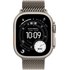 Apple Watch Ultra 3 Titane - Bracelet Milanais en titane - S