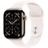 Apple Watch 11 - Titane Or 42 mm - Bracelet Sport Rose - M/L