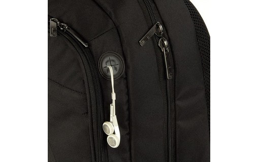 Sac à dos Tucano Lato pour ordinateur portable 17" - Noir