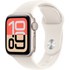 Apple Watch SE 3 Lumière stellaire 40 mm - Bracelet Sport Beige - M/L