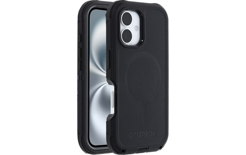 Coque MagSafe pour iPhone 16 - OtterBox Defender Pro - Noire