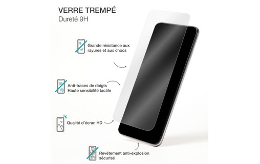 Protection d'écran pour iPhone 17 Pro Max - BigBen 2.5D - Verre trempé