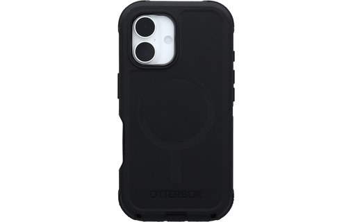 Coque MagSafe pour iPhone 16 - OtterBox Defender Pro - Noire
