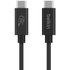Belkin INZ004BT2MBK câble USB USB4 Gen 2x2 2 m USB C Noir