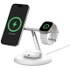 Station de charge 3-en-1 Belkin BoostCharge Pro avec MagSafe - Blanche