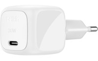 Chargeur USB-C 30 W - Belkin BoostCharge Compact - Blanc