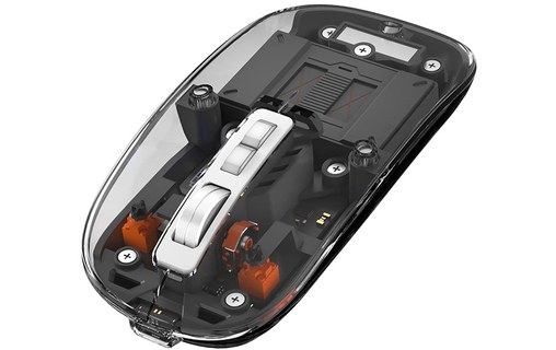 Souris sans fil XtremeMac - Transparente, Ergonomique