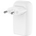 Chargeur USB-C 67 W - Belkin BoostCharge 3 ports USB-C - Blanc