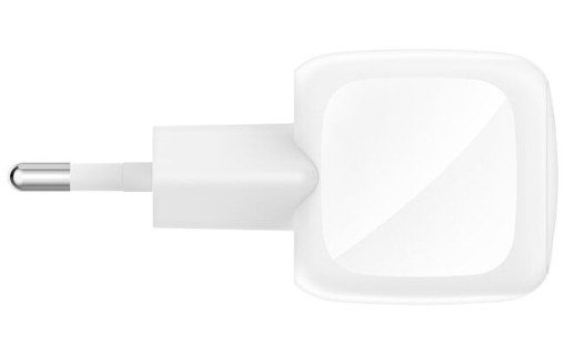 Chargeur USB-C 30 W - Belkin BoostCharge Compact + câble USB-C - Blanc