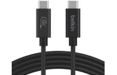 Belkin INZ004BT2MBK câble USB USB4 Gen 2x2 2 m USB C Noir