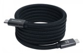 Câble USB-C Magnétique - XtremeMac X-Magnet - 240 W 40 Gbit/s - 1,5 m - Noir