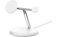 Station de charge 3-en-1 Belkin BoostCharge Pro avec MagSafe - Blanche