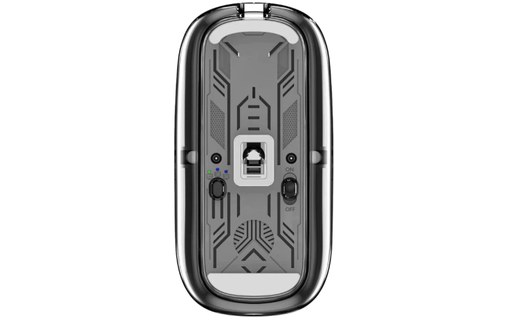 Souris sans fil XtremeMac - Transparente, Ergonomique