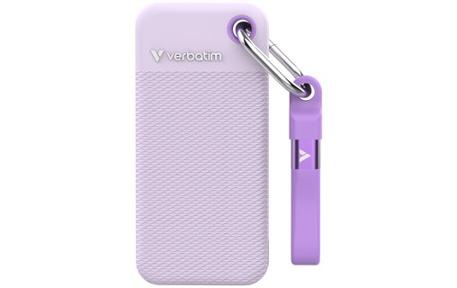Verbatim Pocket SSD 2 To - Violet - SSD externe USB-C