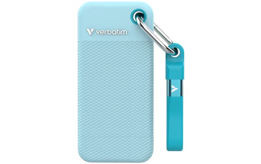 Verbatim Pocket SSD 1 To - Bleu - SSD externe USB-C