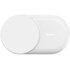 Station 2-en-1 Belkin UltraCharge Ronde Pliable - MagSafe - Qi2 (25 W) - Blanche