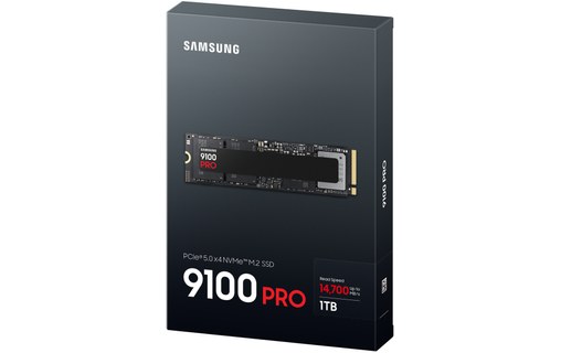 Samsung 9100 PRO 1 To - SSD M.2 2280 NVMe PCIe 5.0 TLC