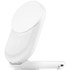 Station 2-en-1 Belkin UltraCharge Ronde Pliable - MagSafe - Qi2 (25 W) - Blanche