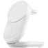 Station 3-en-1 Belkin UltraCharge Ronde Pliable - MagSafe, Qi2 (25 W) - Blanche