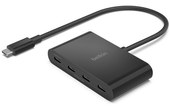 Belkin AVC018BTBK hub & concentrateur USB Type-C 10000 Mbit/s Noir