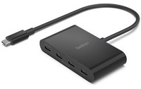 Belkin AVC018BTBK hub & concentrateur USB Type-C 10000 Mbit/s Noir