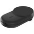 Station 2-en-1 Belkin UltraCharge Ronde Pliable - MagSafe - Qi2 (25 W) - Noire